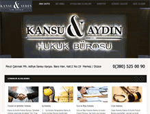 Tablet Screenshot of kansuaydin.com